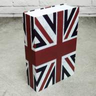 Книга сейф &quot;Британский флаг&quot;, 24,2 х 16 х 5,5 см - Книга сейф "Британский флаг", 24,2 х 16 х 5,5 см